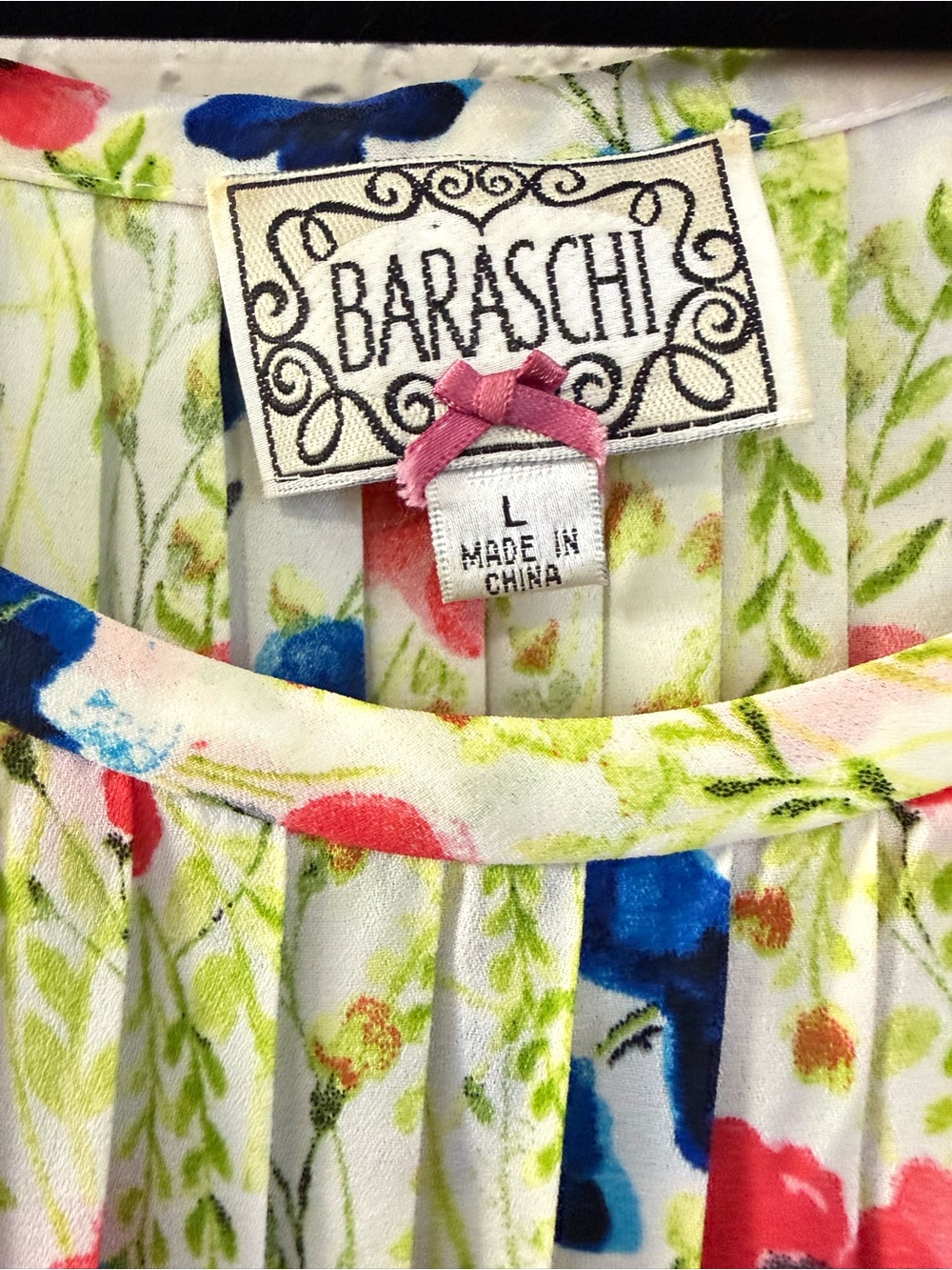 Yoana Baraschi for Anthropologie Meadowlight Floral Pleated Dress | Large - Picture 3 of 12